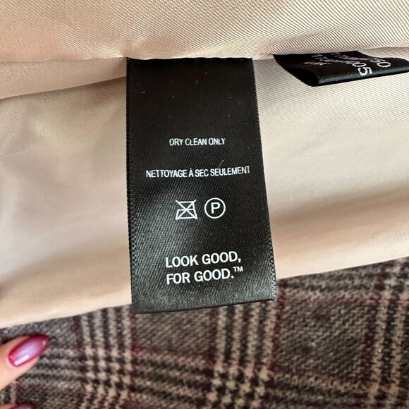 Kenneth Cole Oversized Wool Blend Coat - Picture 7 of 7